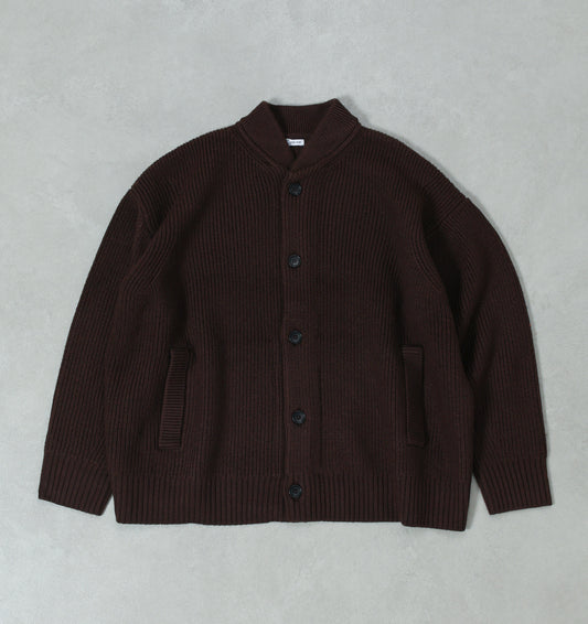 THE DAY MERINO WOOL KNIT BLOUSON / D26AW-03003