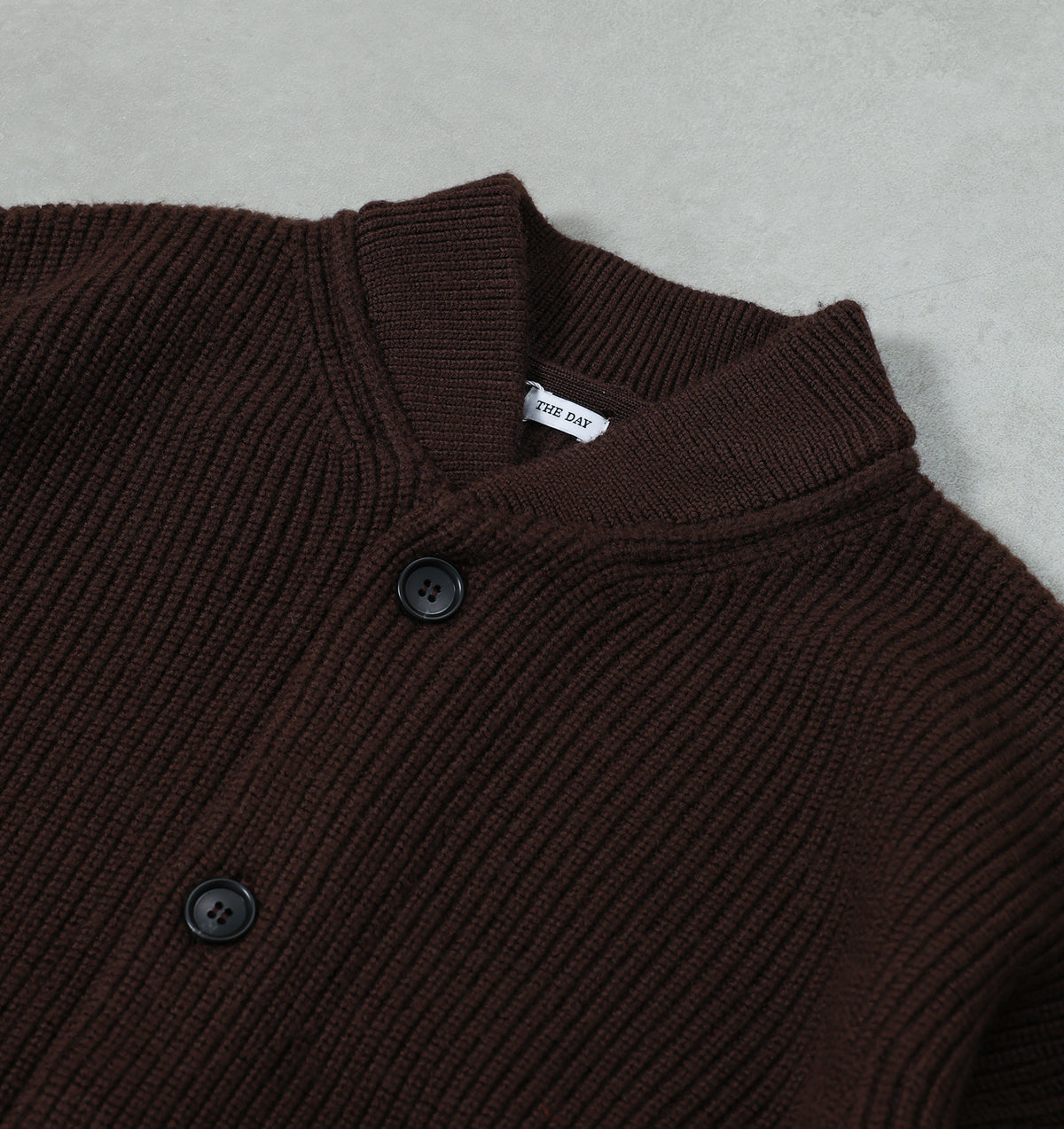 THE DAY MERINO WOOL KNIT BLOUSON / D26AW-03003