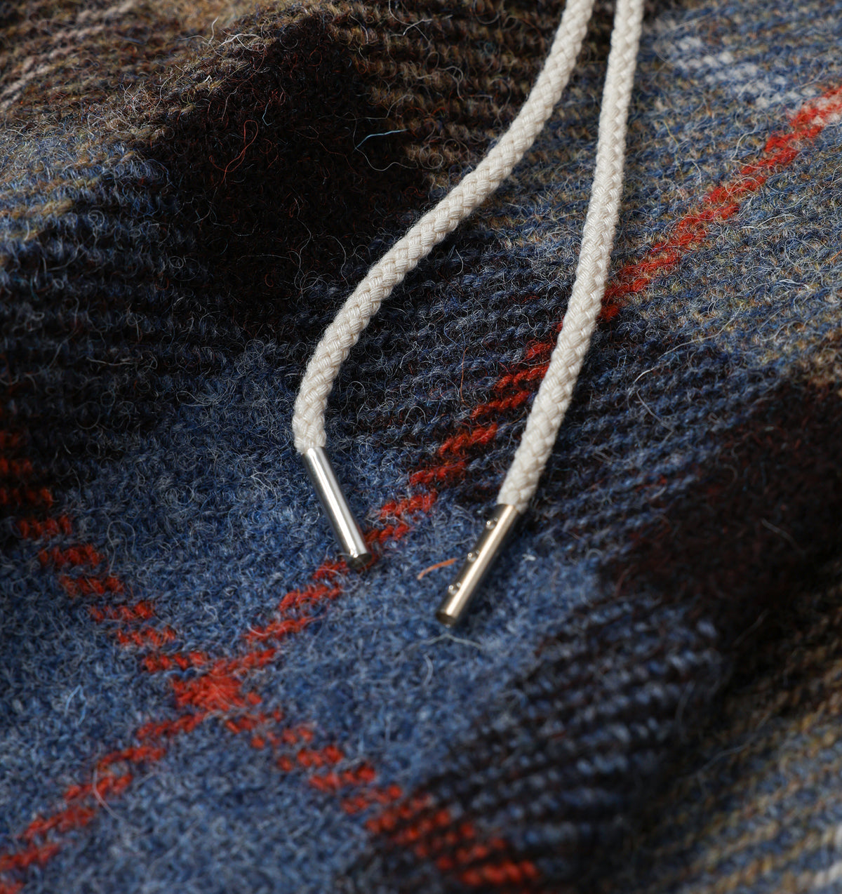 sillage circular pants plaid harris tweed /