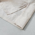 Gallery viewerに画像を読み込む, maison de soil COTTON/SILK SELF FINE CHECK BANDED COLLAR SHIRTS WITH MINI PINTUCK / INMDS26711

