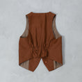 갤러리 뷰어로 이미지로드, the last flower of the afternoon Poet vest　

