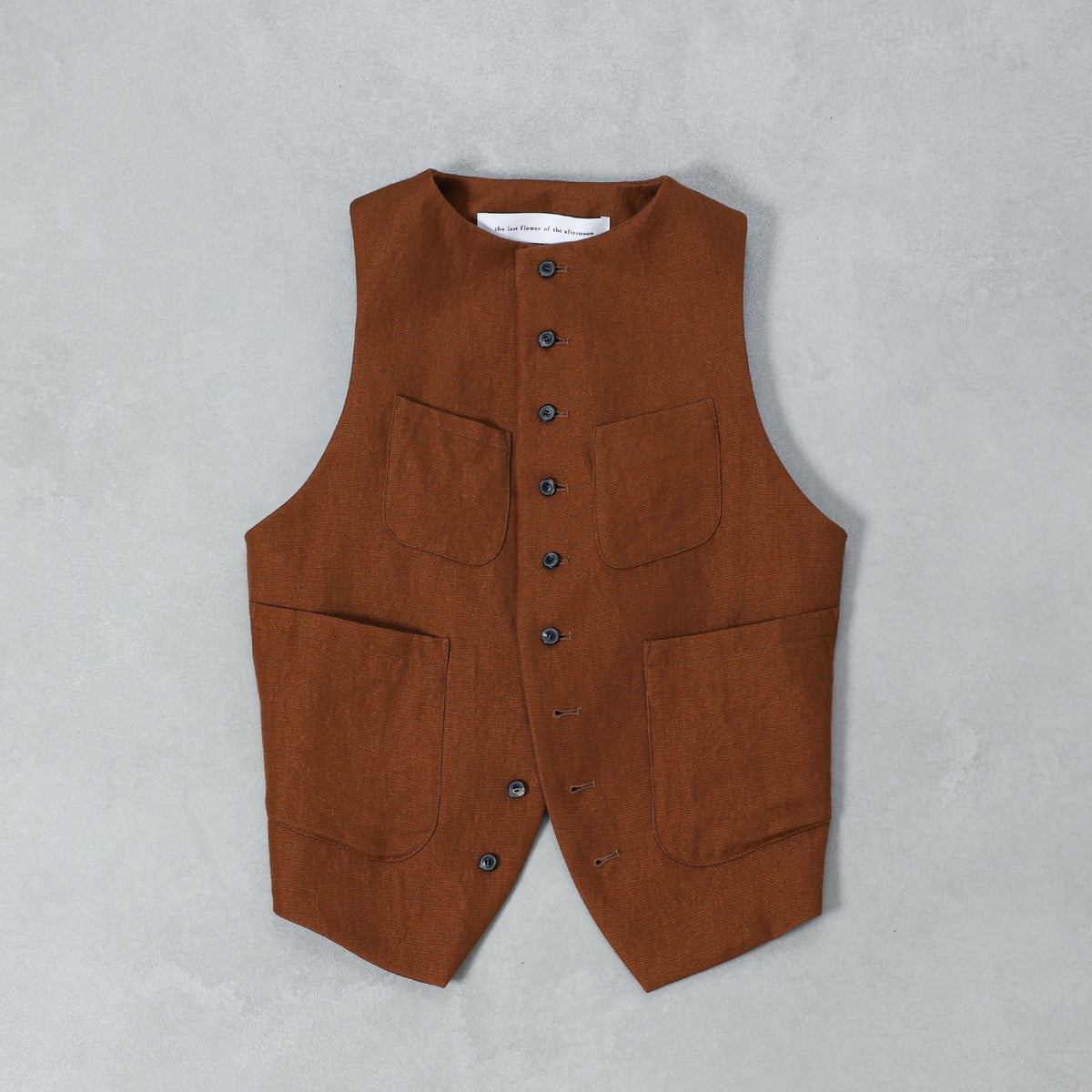 the last flower of the afternoon Poet vest　