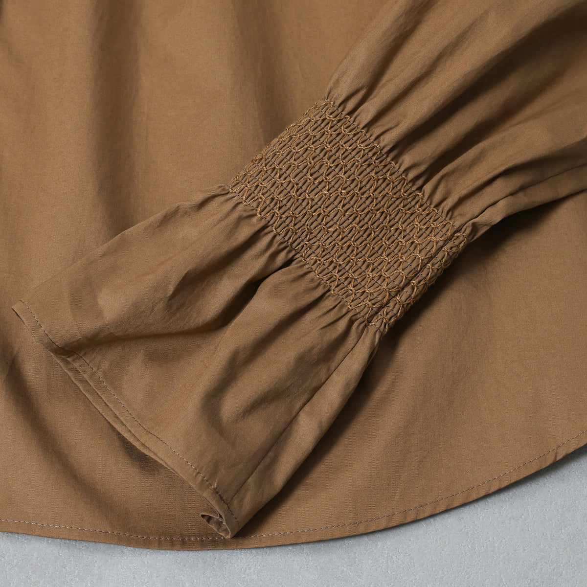 Nigel Cabourn フレンチスモッキングブラウスツイル  / 80530810001