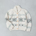 Load image into Gallery viewer, ichi Antiquite's  PERU HAND KNIT 柄編みカーディガン / 1200353
