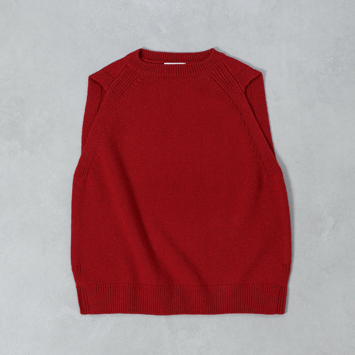 A PIECE OF LIBRARY ラムウールグランベスト / 326501