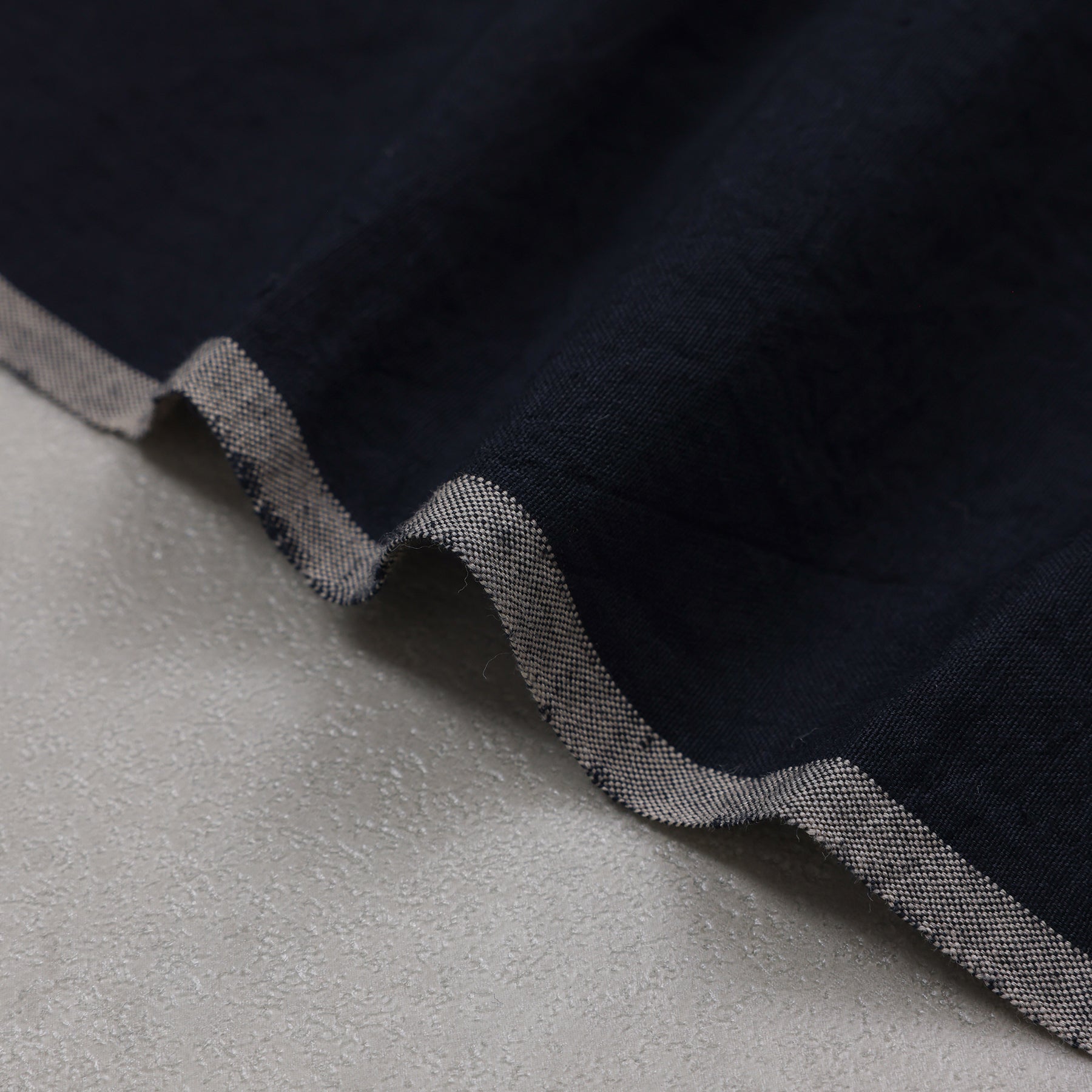 maison de soil back opening stand collar shirt / S4725722000