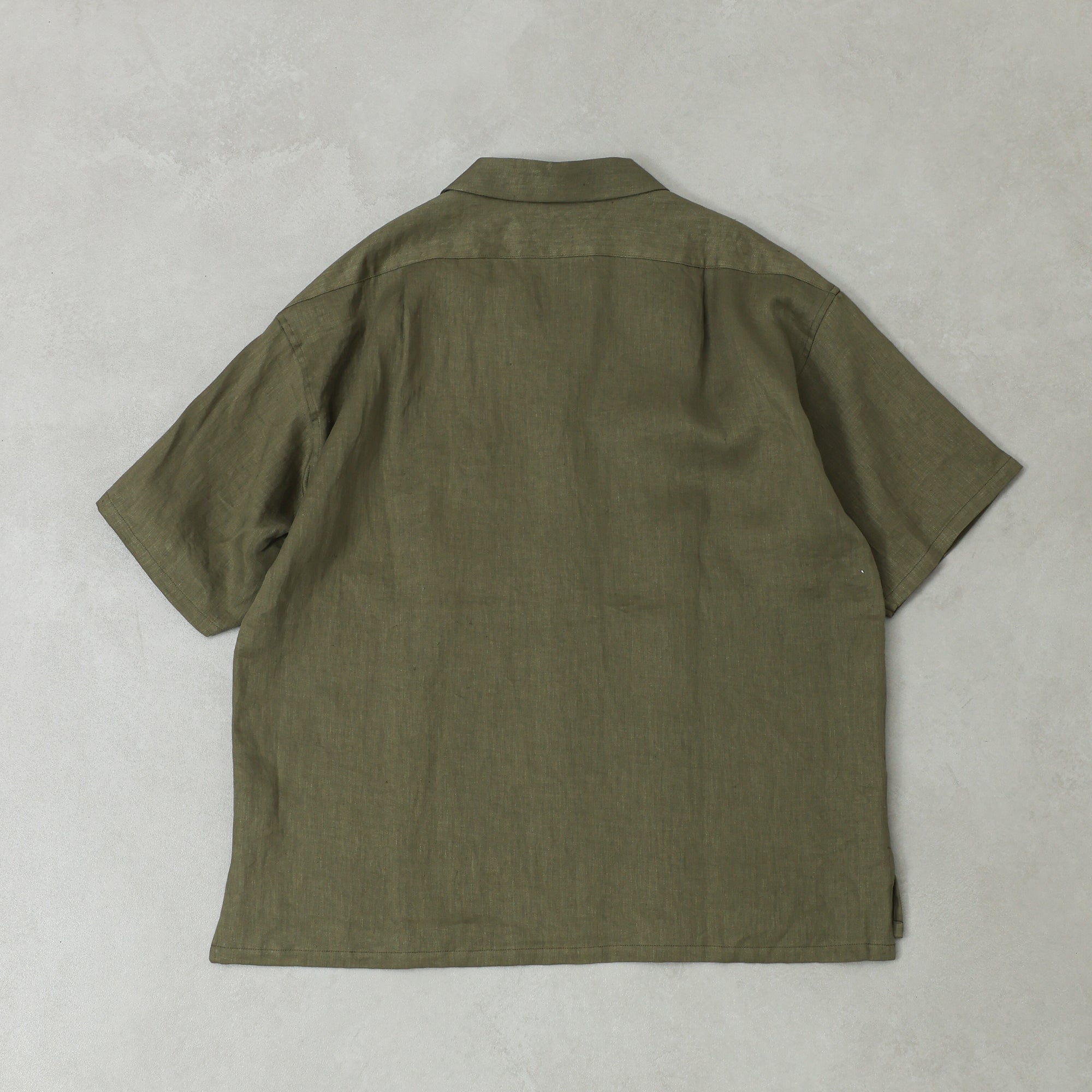 Nigel Cabourn OPEN COLLAR SHIRT LINEN TWILL / 80460011005 – JILL HOUSE