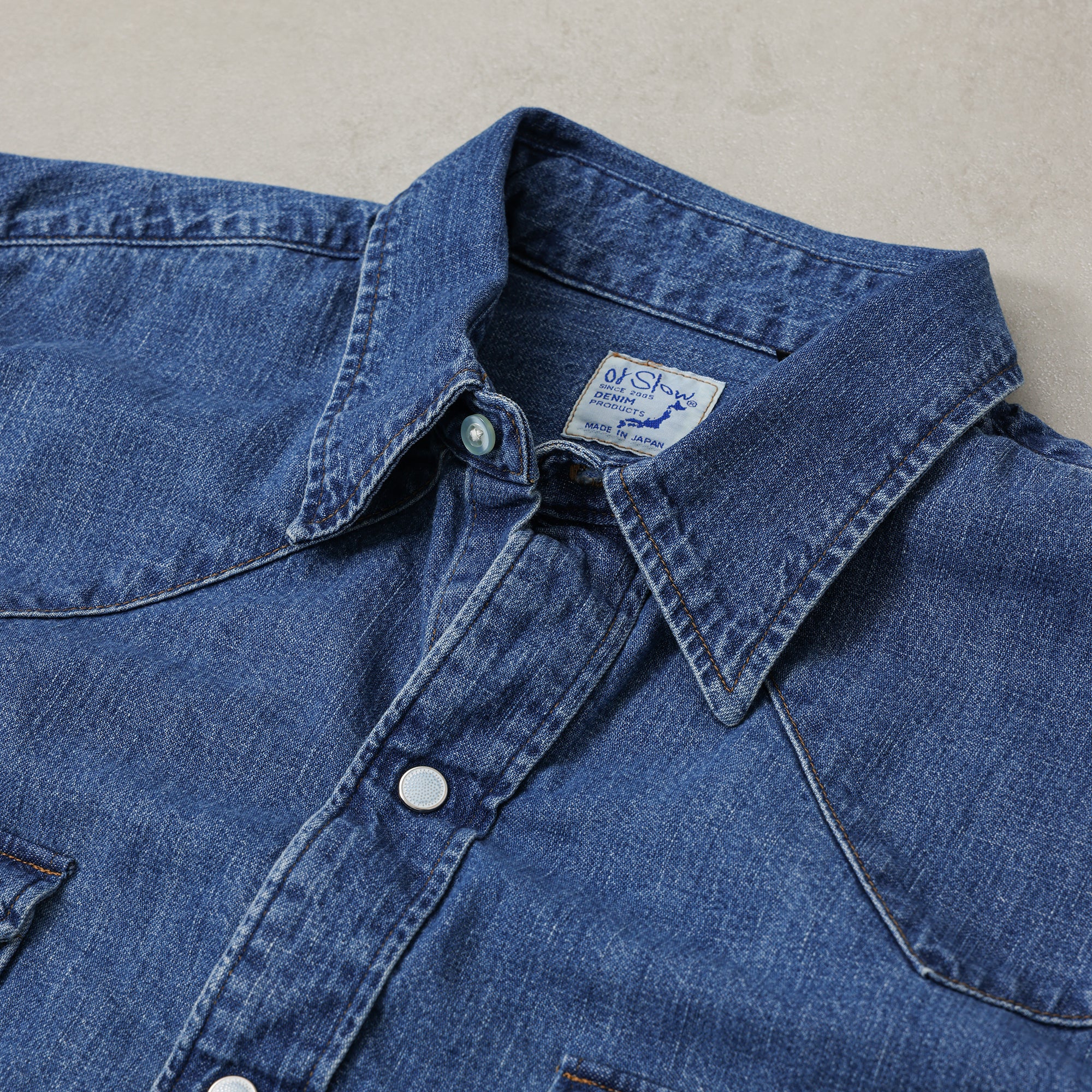 orSlow WESTERN SHIRT DENIM USED / 01-8124-95 – JILL HOUSE