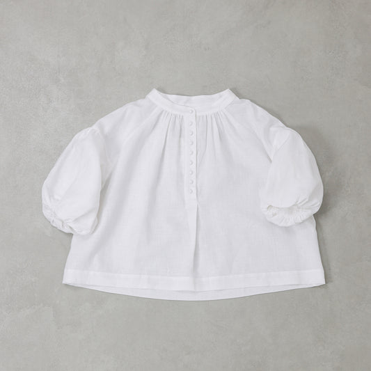 A PIECE OF LIBRARY スタンダードリネンモナミブラウス / 425105