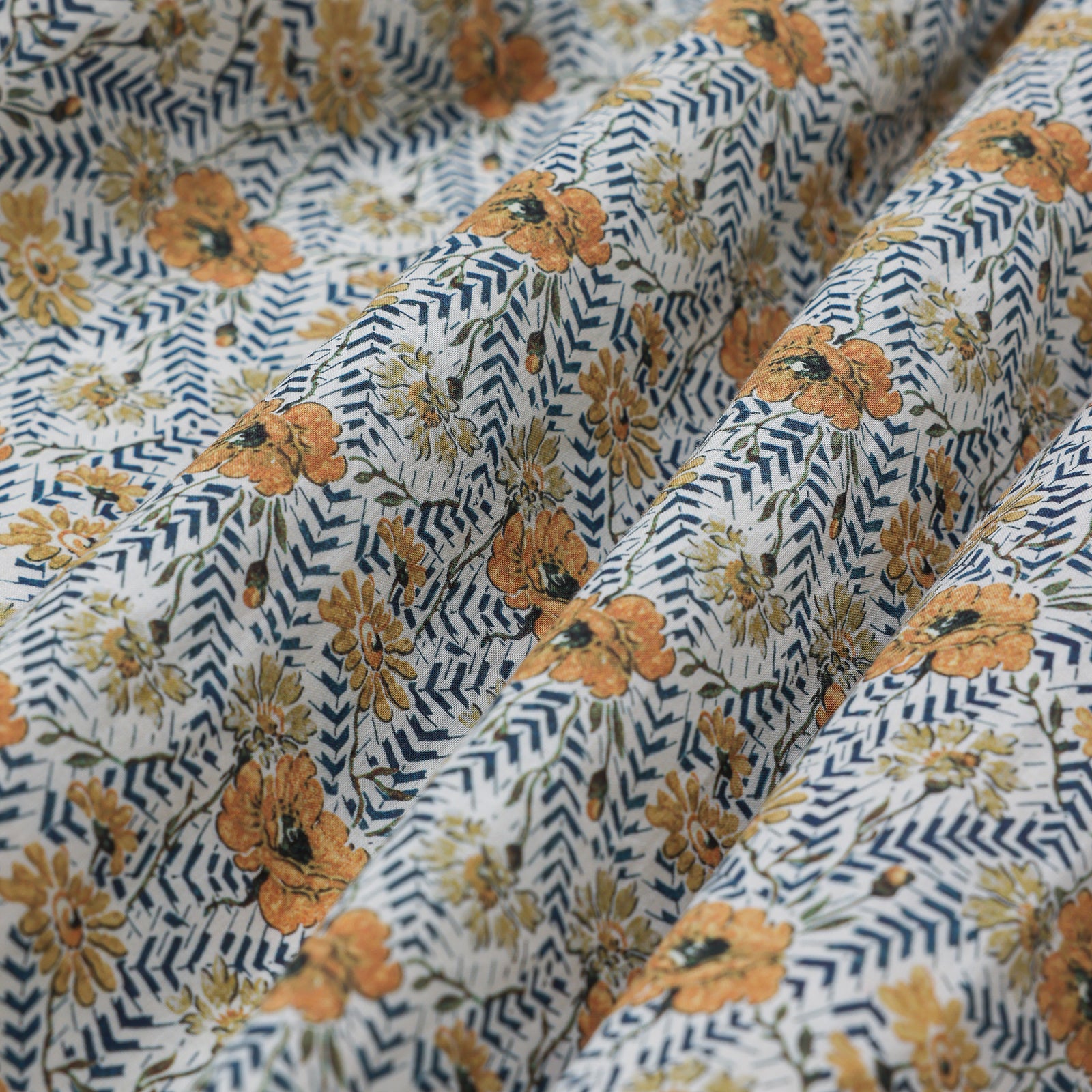 MidiUmi LIBERTY print farmer's skirt / 1-760164