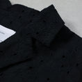 갤러리 뷰어로 이미지로드, the last flower of the afternoon Open-collar cropped overshirt
