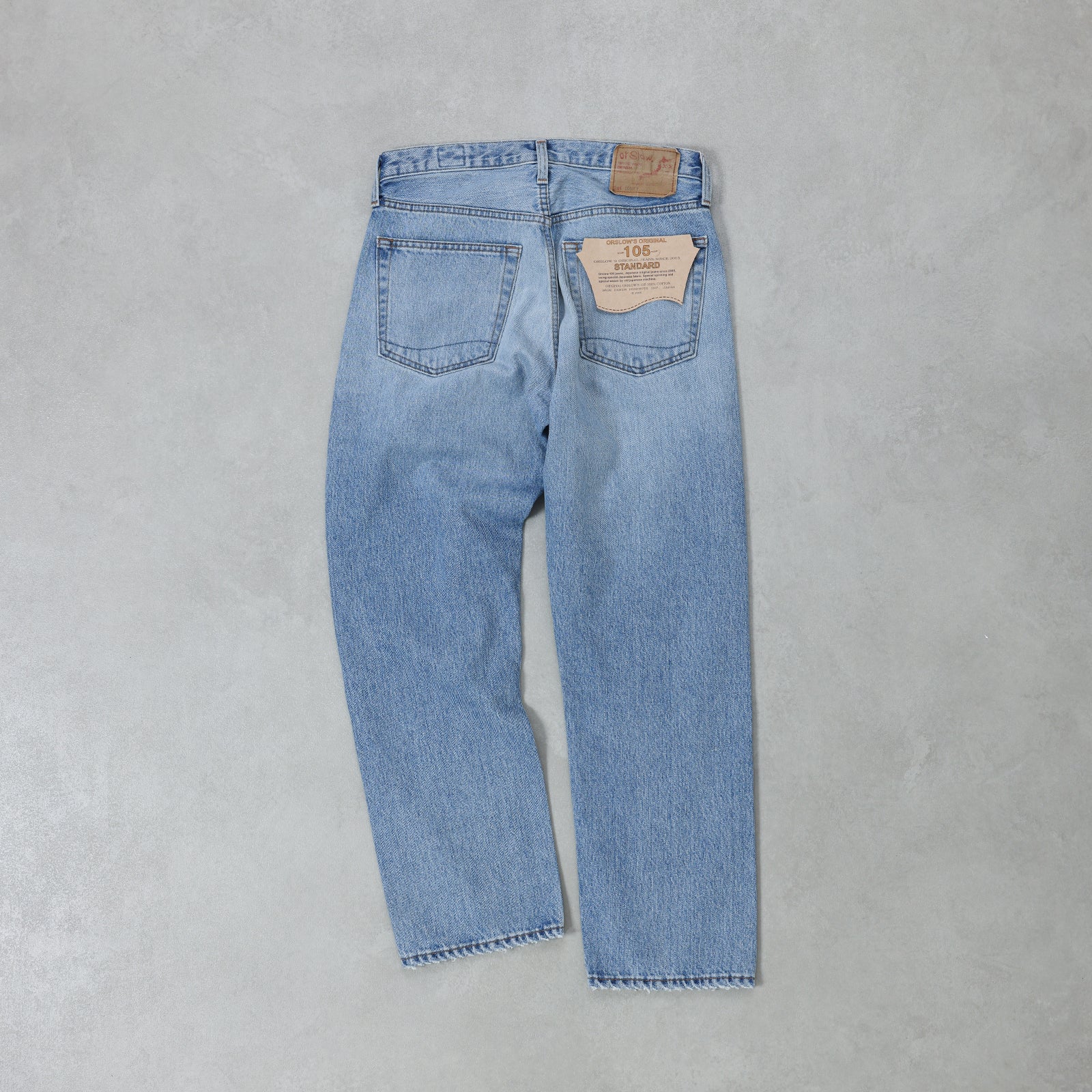 orSlow 105 90'S DENIM SKY BLUE / 01-1050W-99 – JILL HOUSE