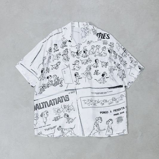 PORTER CLASSIC DISNEY VP / PC ALOHA COLLECTION ALOHA SHIRT / 101 DALMATIANS / DP-024-3966