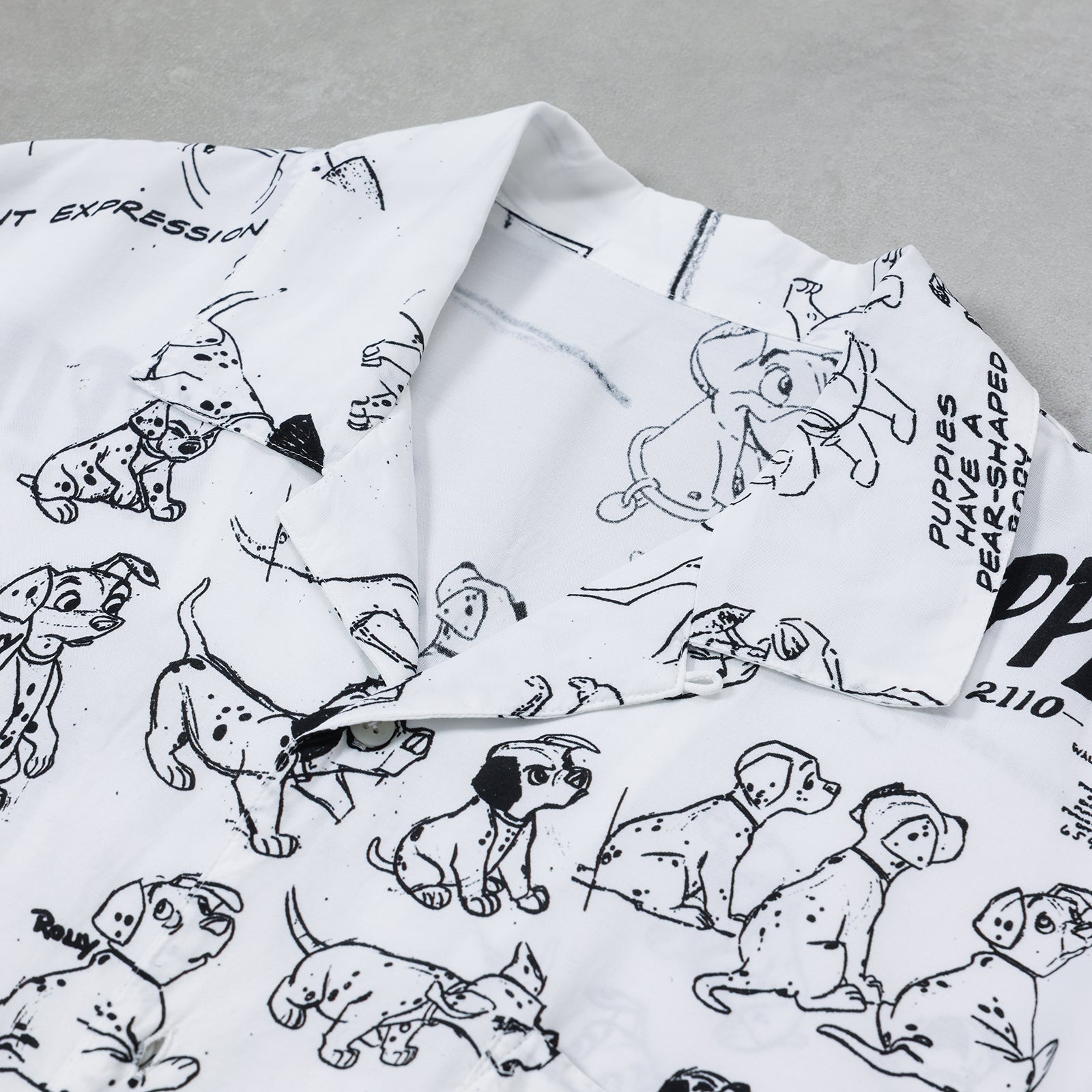 PORTER CLASSIC DISNEY VP / PC ALOHA COLLECTION ALOHA SHIRT / 101 DALMATIANS / DP-024-3966