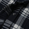 Gallery viewerに画像を読み込む, maison de soil HANDWOVEN HEAVY COTTON UNIQUE GINGHAM CHECK FRILL&PINTUCK SHIRTS WITH LACE / INMDS26742

