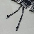 Gallery viewerに画像を読み込む, maison de soil HANDWOVEN HEAVY COTTON UNIQUE GINGHAM CHECK FRILL&PINTUCK SHIRTS WITH LACE / INMDS26742
