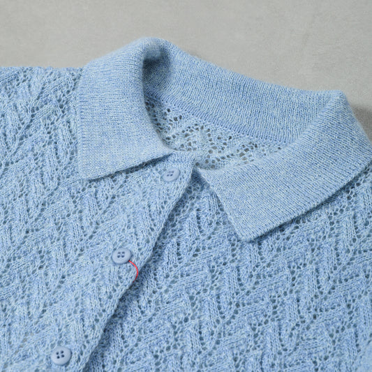 MEYAME WOOL LACE KNIT CARDIGAN / MEY-2527