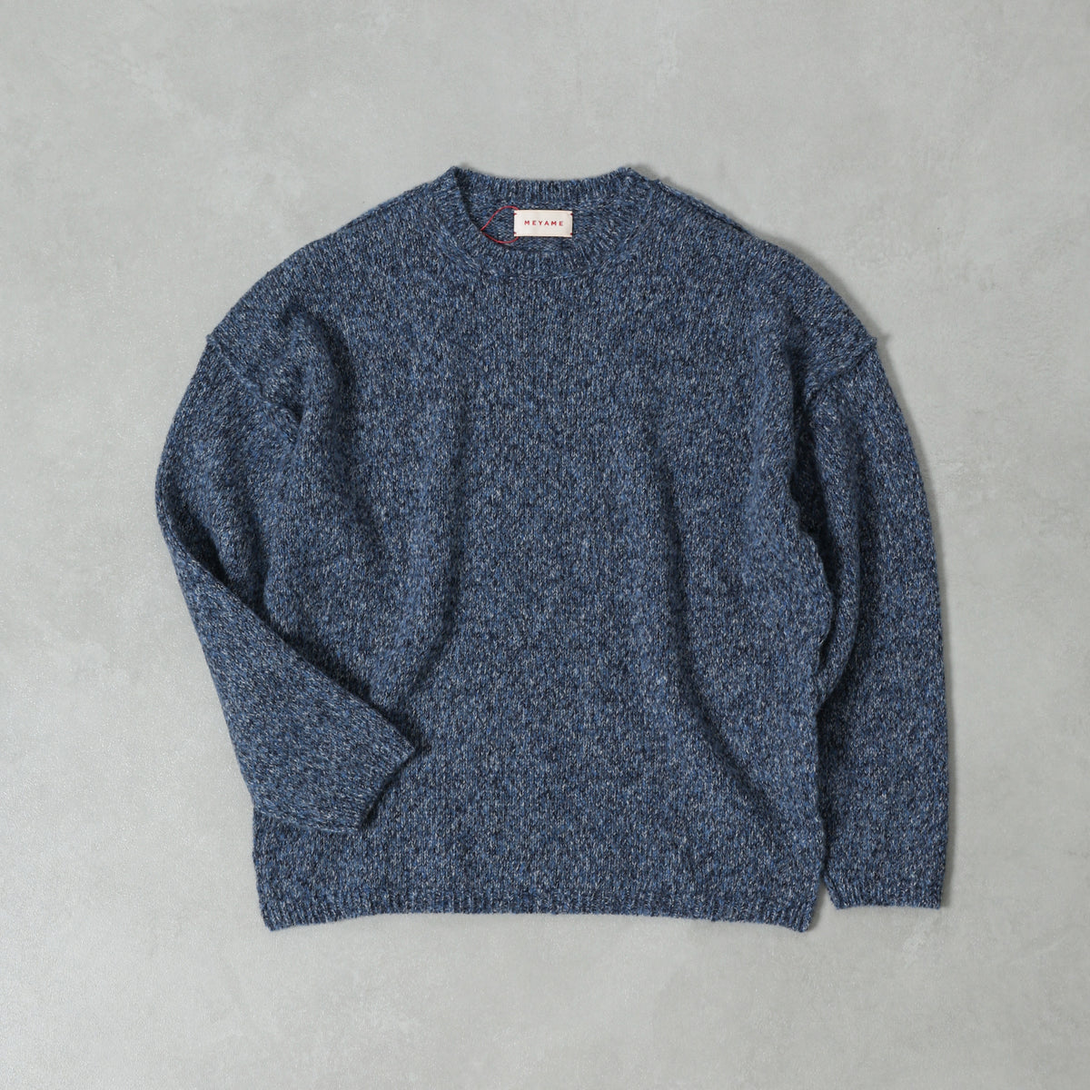 MEYAME OUT LINKING FLUFFY WOOL PULLOVER / MEY-2525