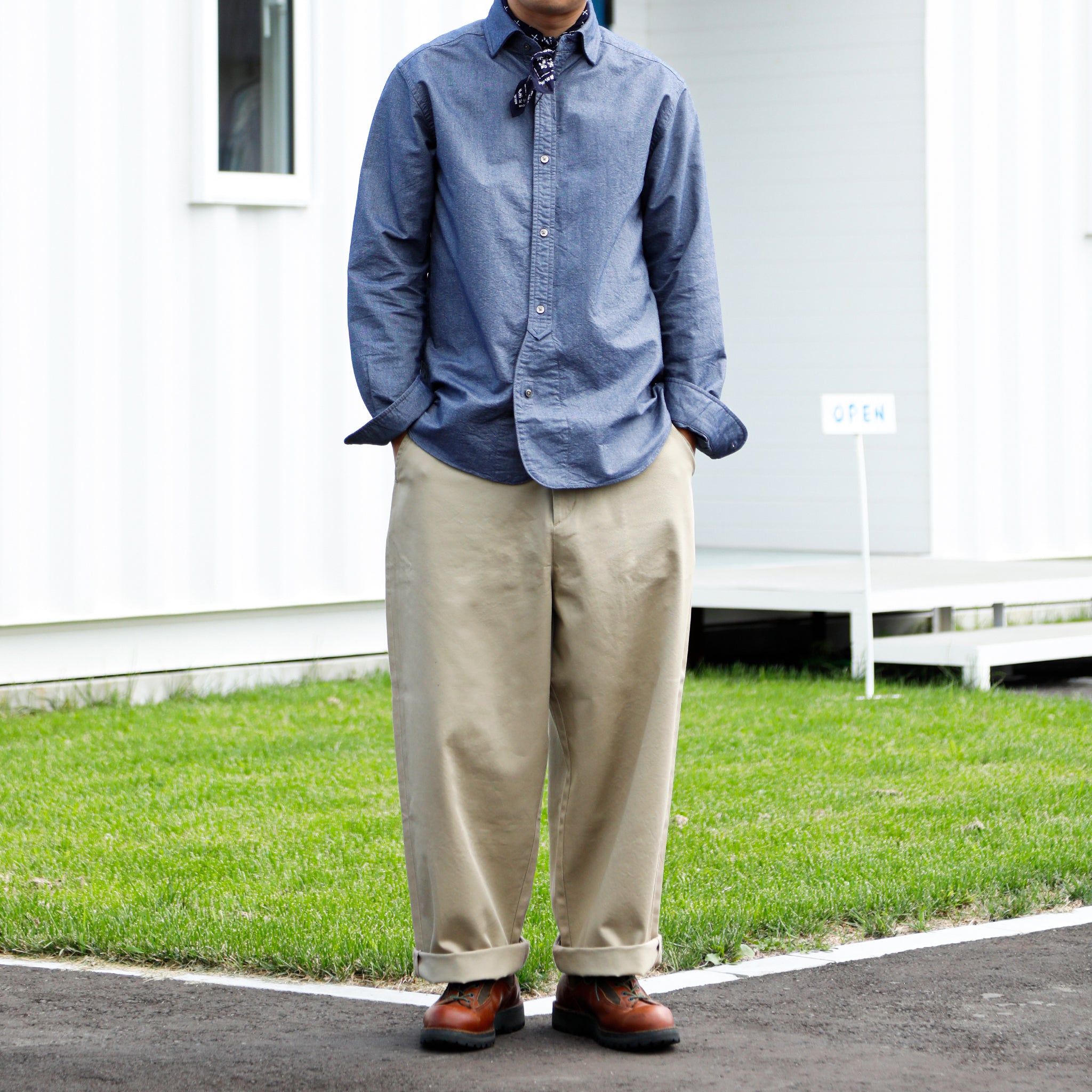 Nigel Cabourn　BRITISH OFFICERS SHIRT