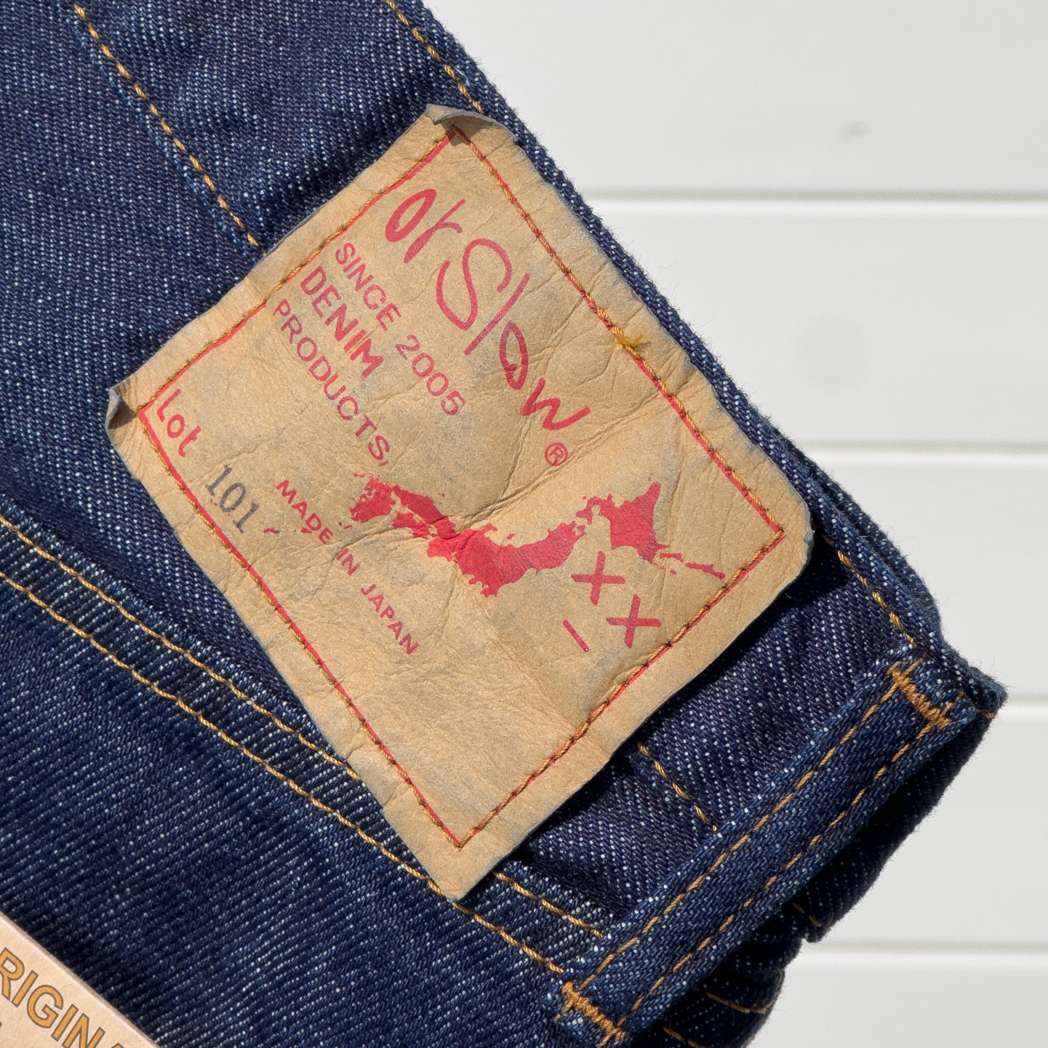 orSlow　101 DAD'S FIT DENIM PANTS