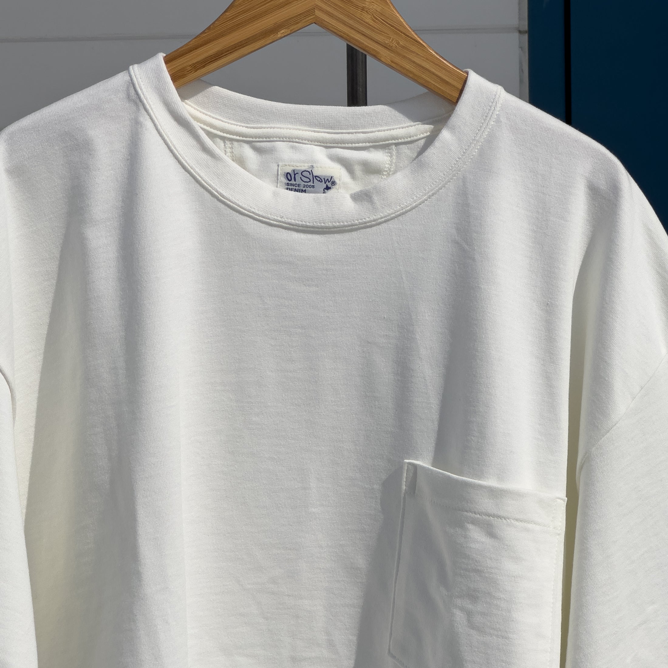 orSlow　T-SHIRT WITH POCKET