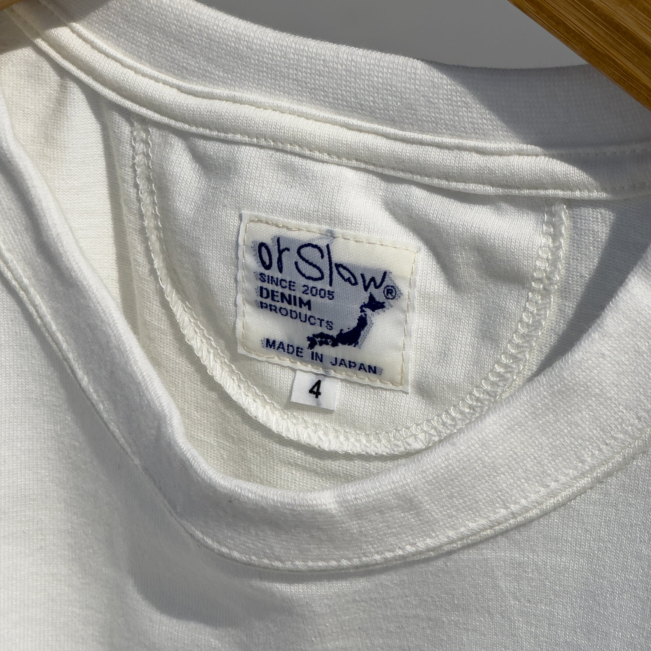 orSlow　T-SHIRT WITH POCKET