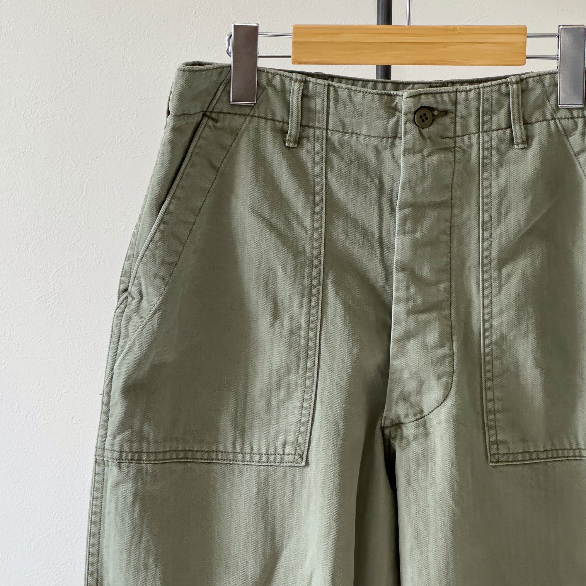 ORSLOW　HERRINGBONE SUMMER FATIGUE PANTS