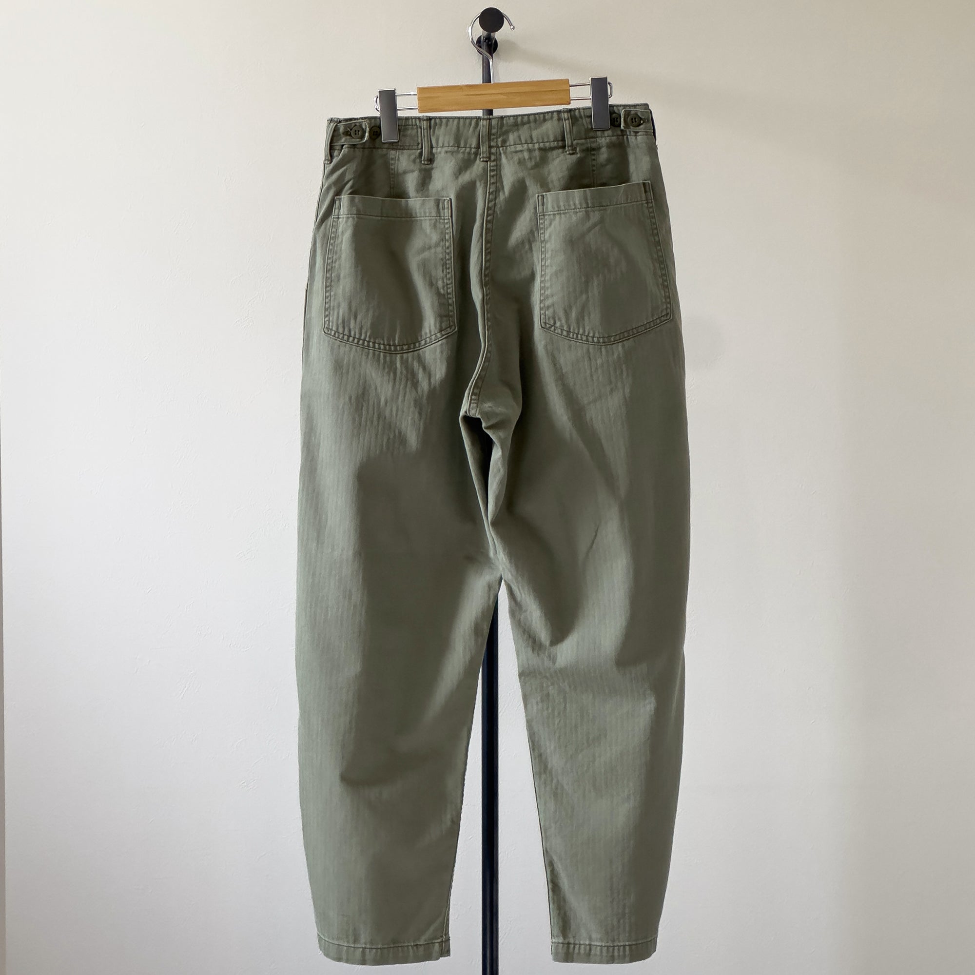 ORSLOW　HERRINGBONE SUMMER FATIGUE PANTS