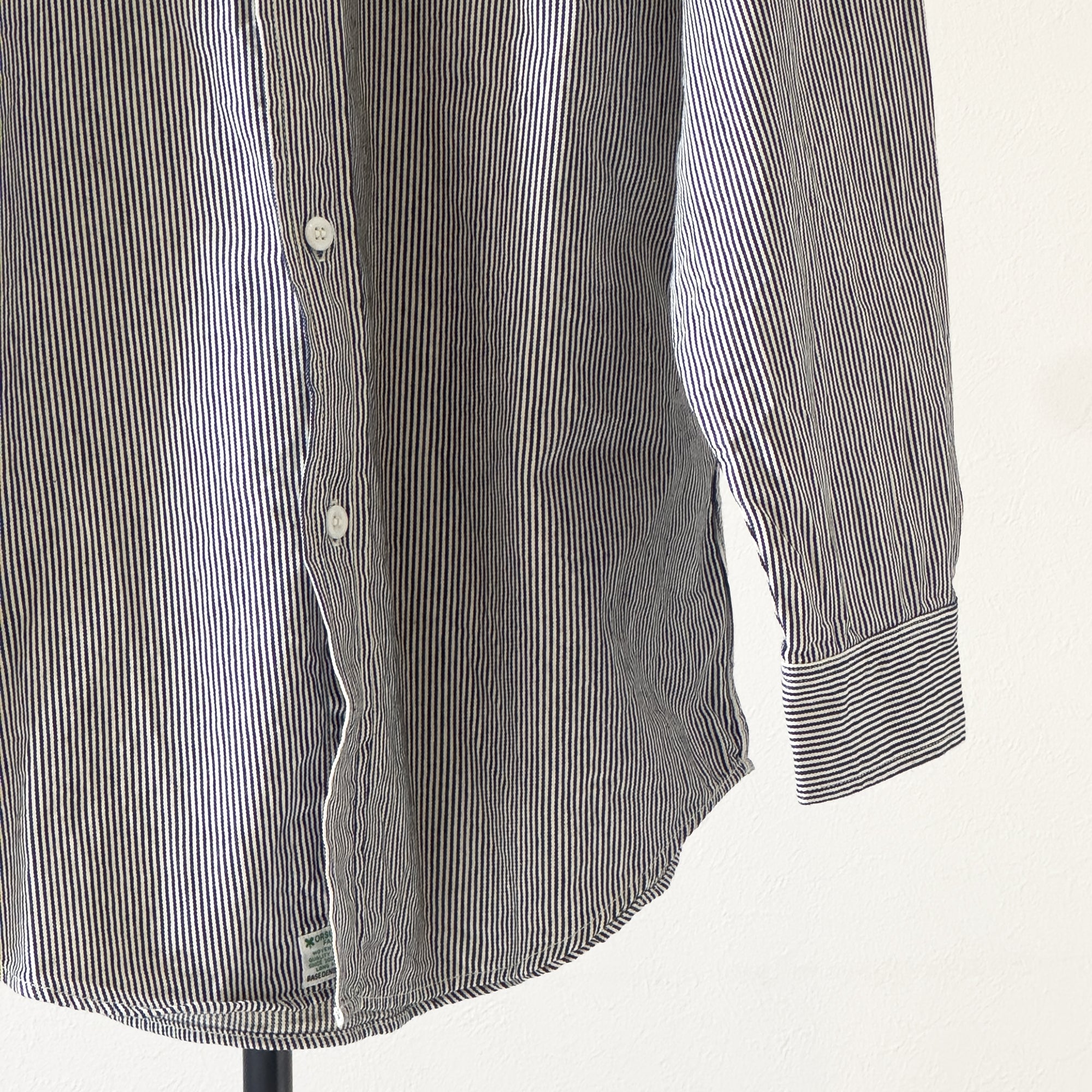 orSlow　HICKORY STRIPE WORK SHIRT