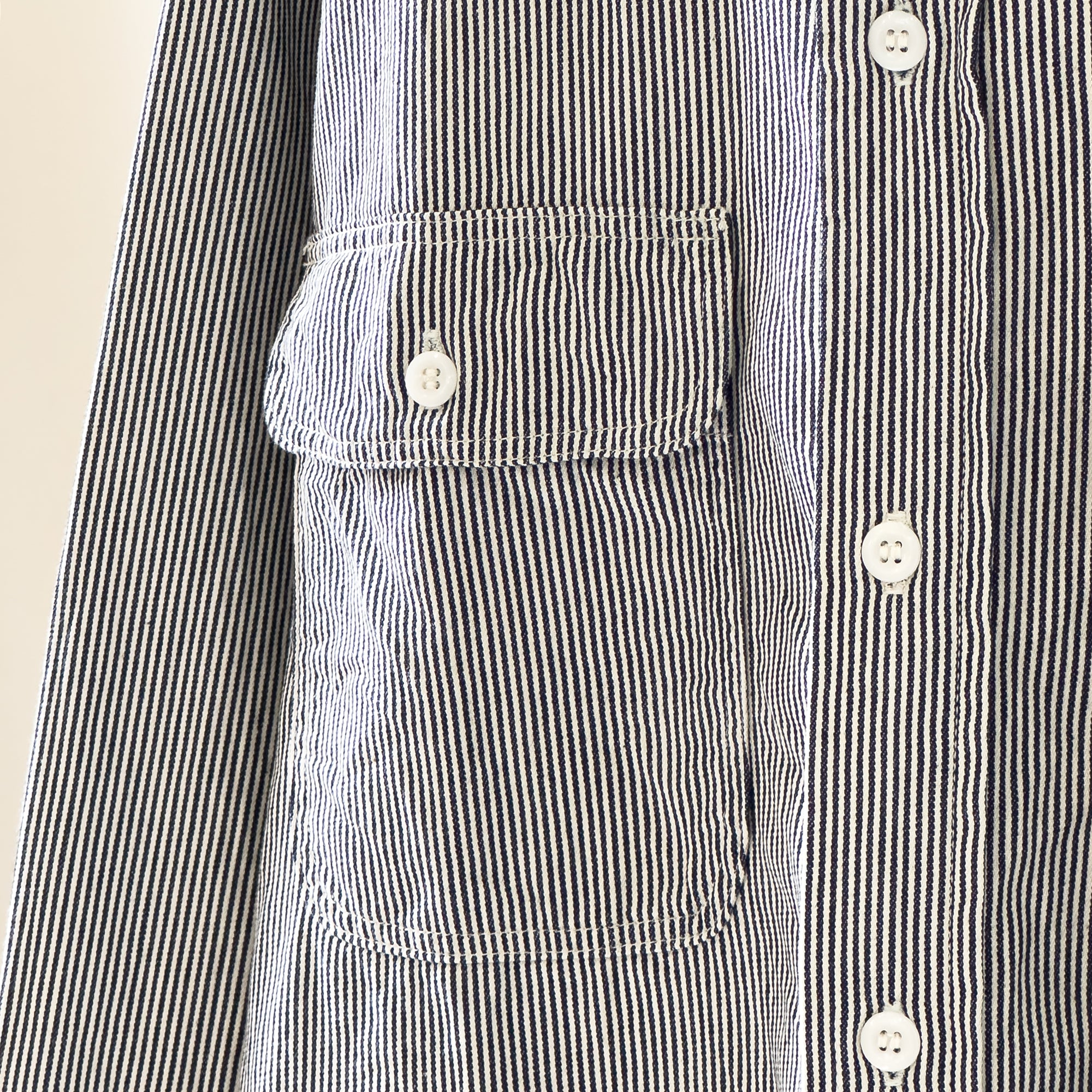 orSlow　HICKORY STRIPE WORK SHIRT