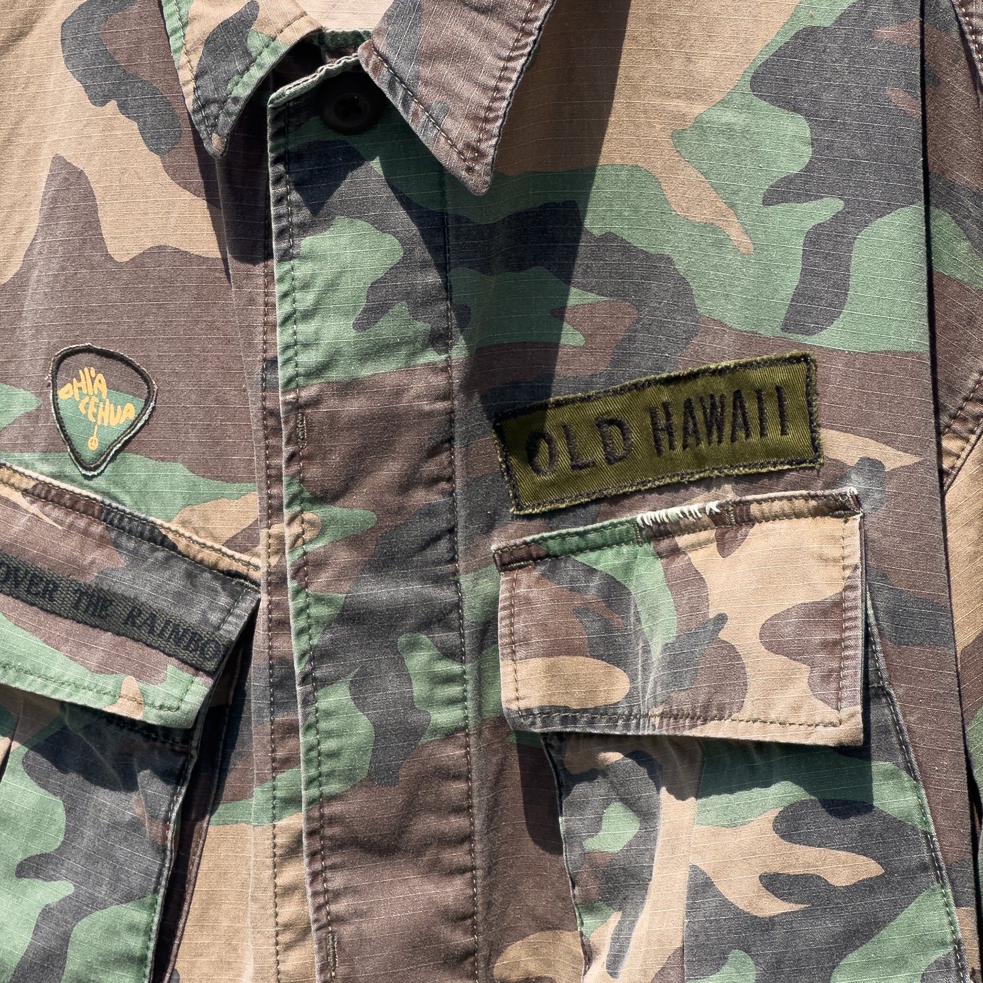 PORTER CLASSIC　ALOHA CAMOUFLAGE MILITARY JACKET