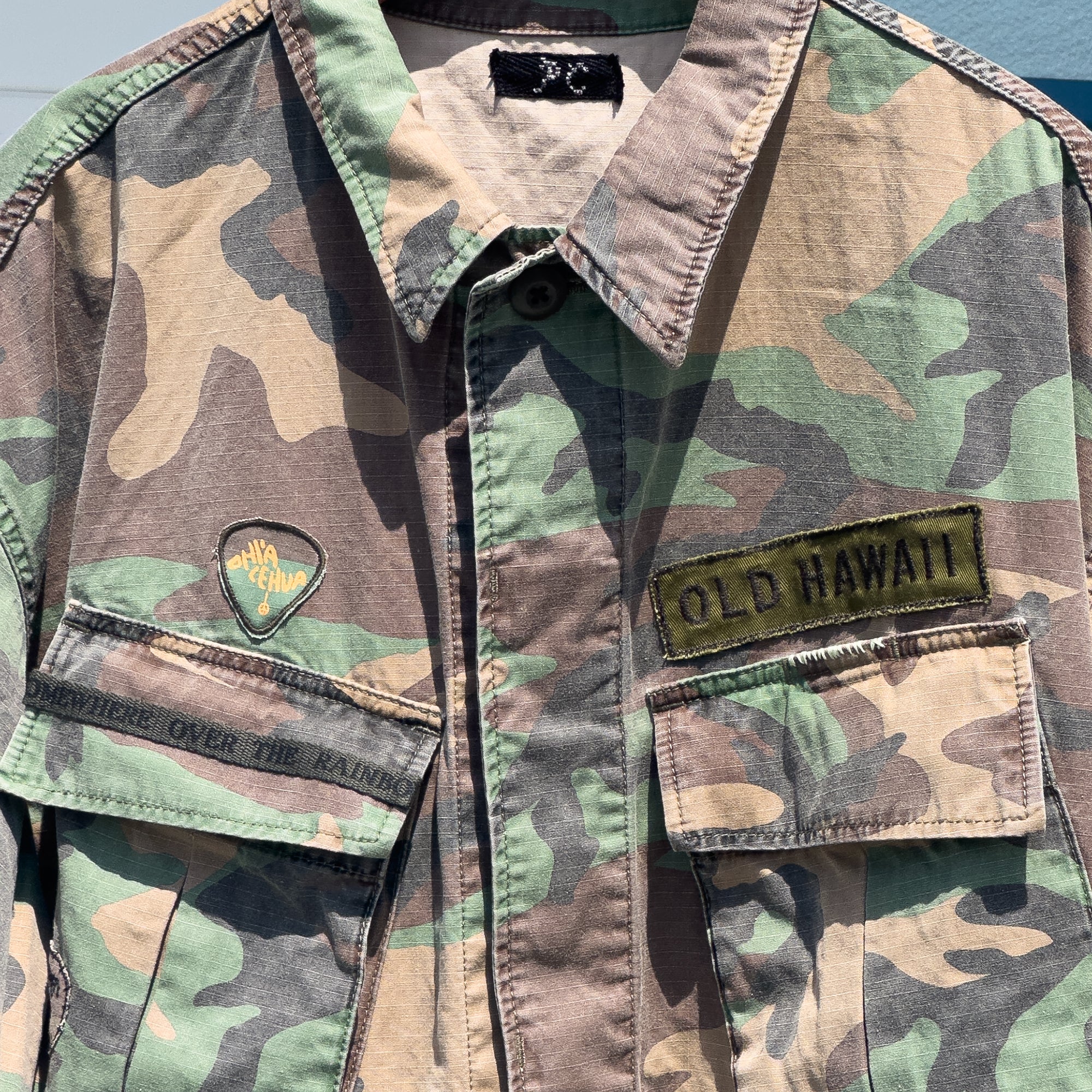 PORTER CLASSIC　ALOHA CAMOUFLAGE MILITARY JACKET