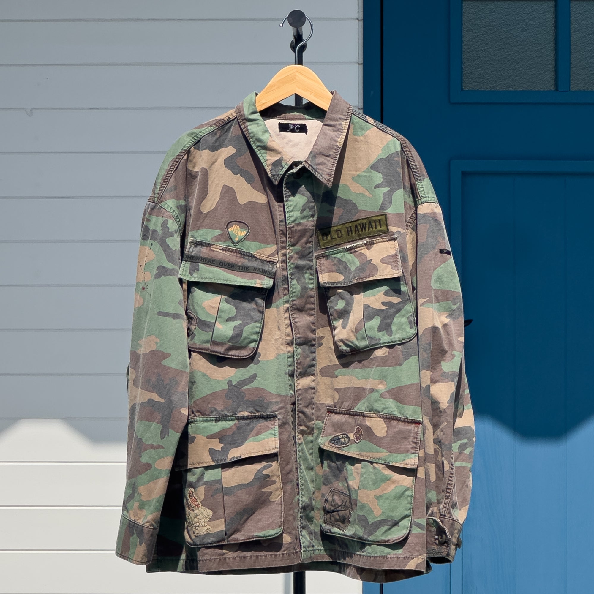 PORTER CLASSIC　ALOHA CAMOUFLAGE MILITARY JACKET